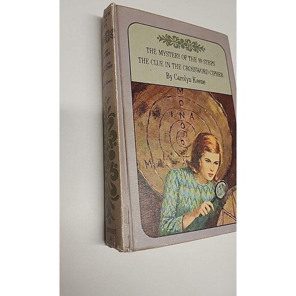 1966 Nancy Drew Double Mystery: 99 Steps & The Clue in the Crossword Cipher - Picture 2 of 10